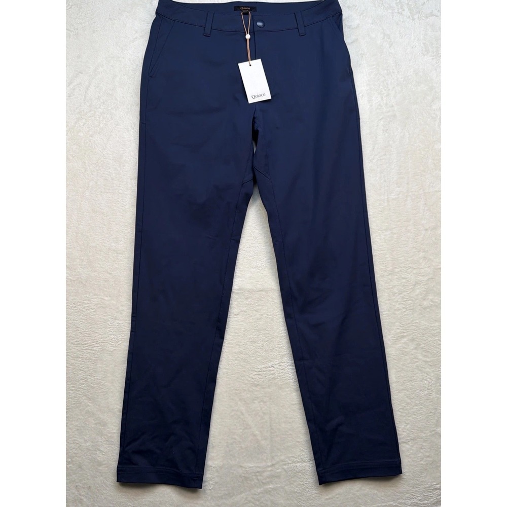 Quince Golf Pants Mens 30x30 Navy Performance Stretch Travel Lightweight NWT